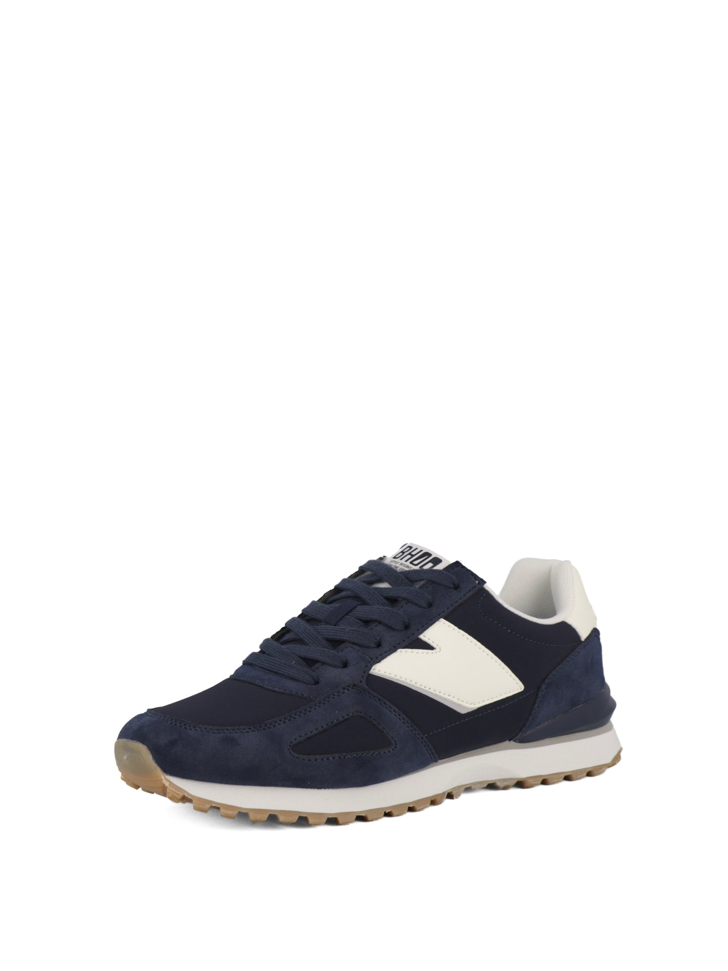 Sneakers stringate uomo BHOO BHM613H25 blu