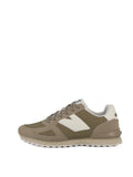 Sneakers stringate uomo BHOO BHM613H25 beige chiaro