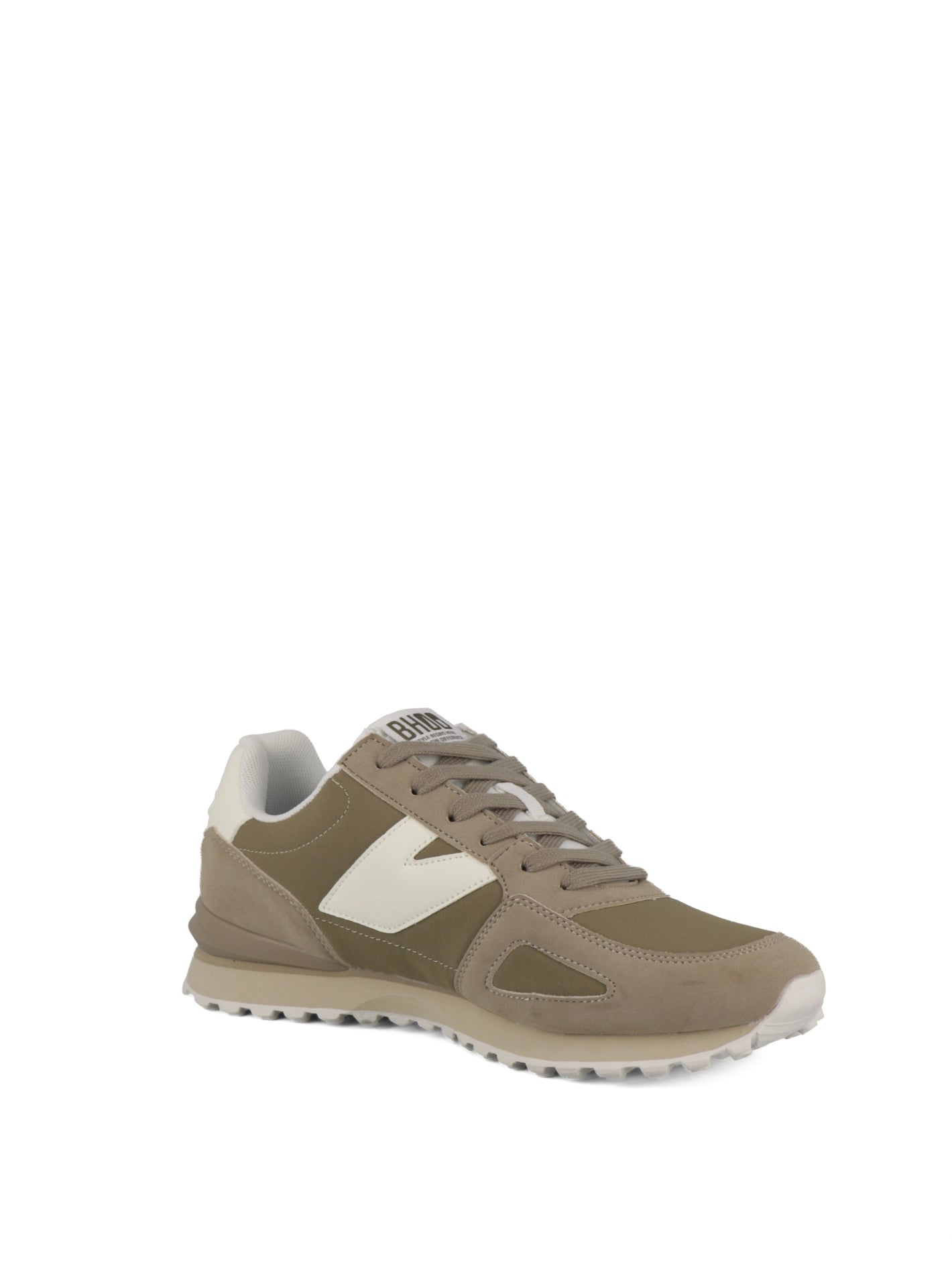Sneakers stringate uomo BHOO BHM613H25 beige chiaro