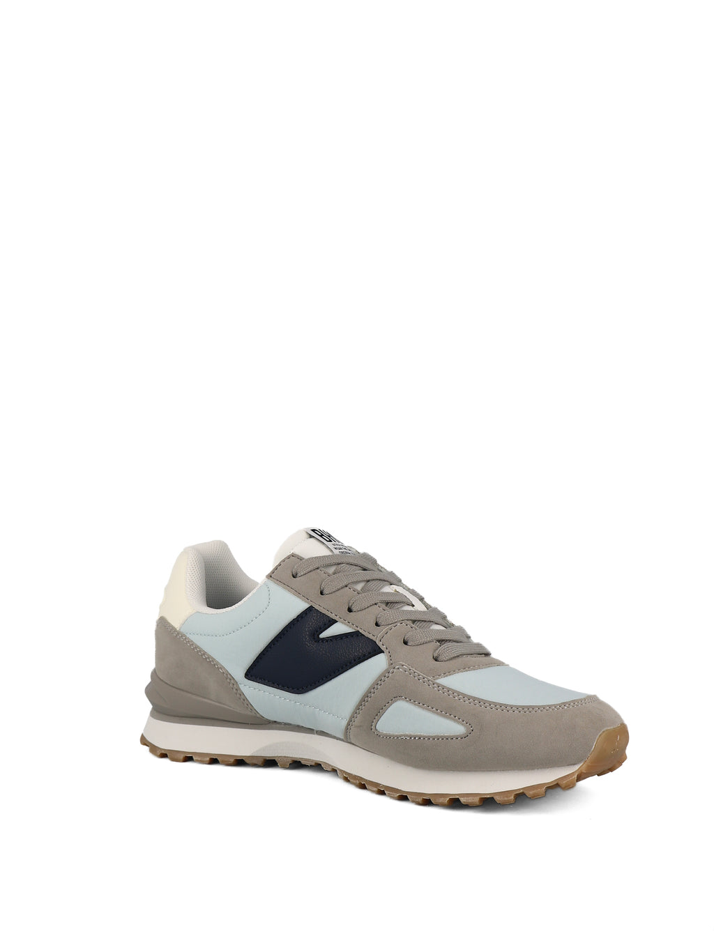 Sneakers stringate uomo BHOO BHM613H25 grigio chiaro