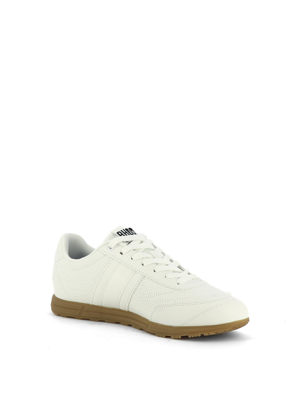 Sneakers stringate uomo BHOO BHM615A42 bianco