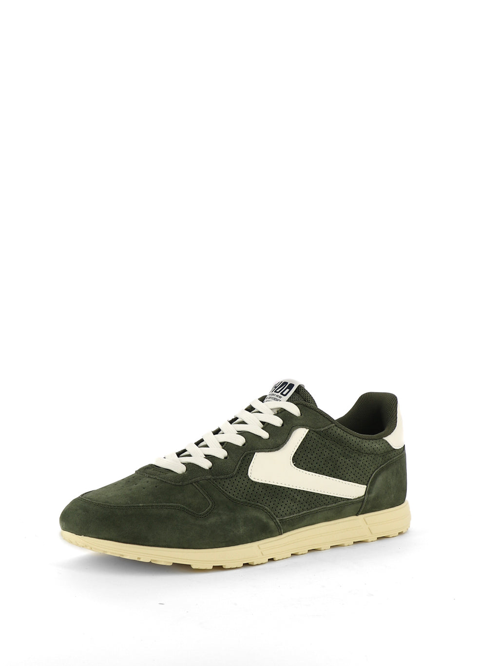 Sneakers stringate uomo BHOO BHM615F50 verde scuro