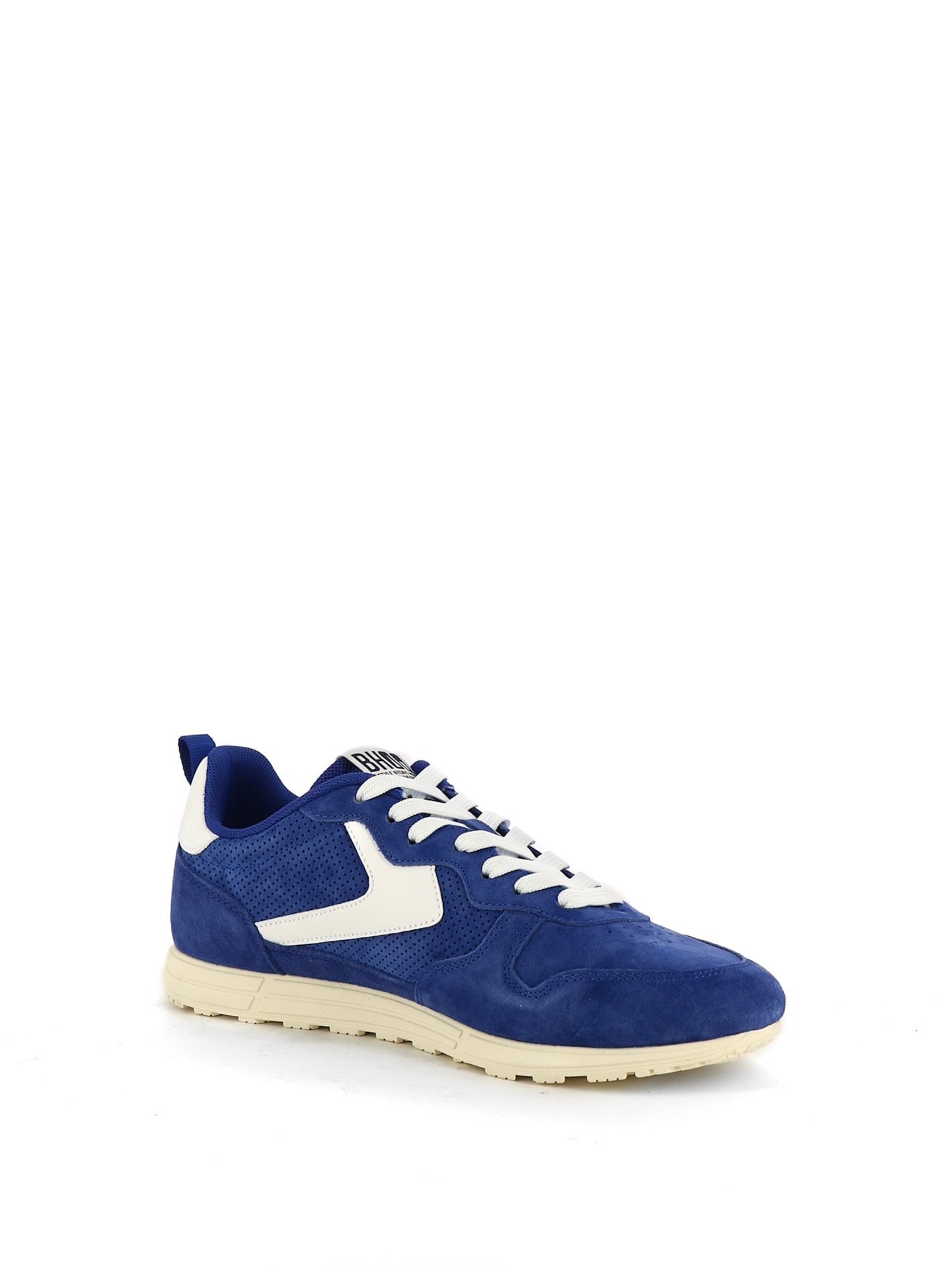 Sneakers stringate uomo BHOO BHM615F50 azzurro