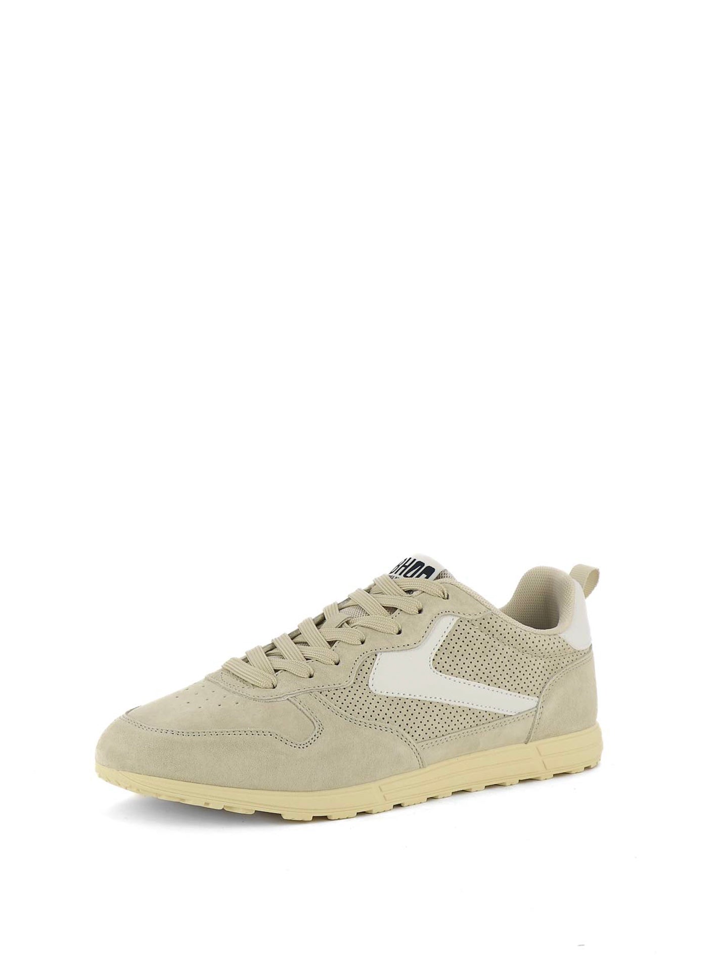 Sneakers stringate uomo BHOO BHM615F50 bianco
