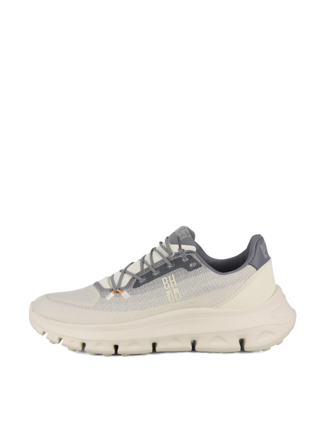 Sneakers stringate uomo BHOO BHM615H05 grigio chiaro