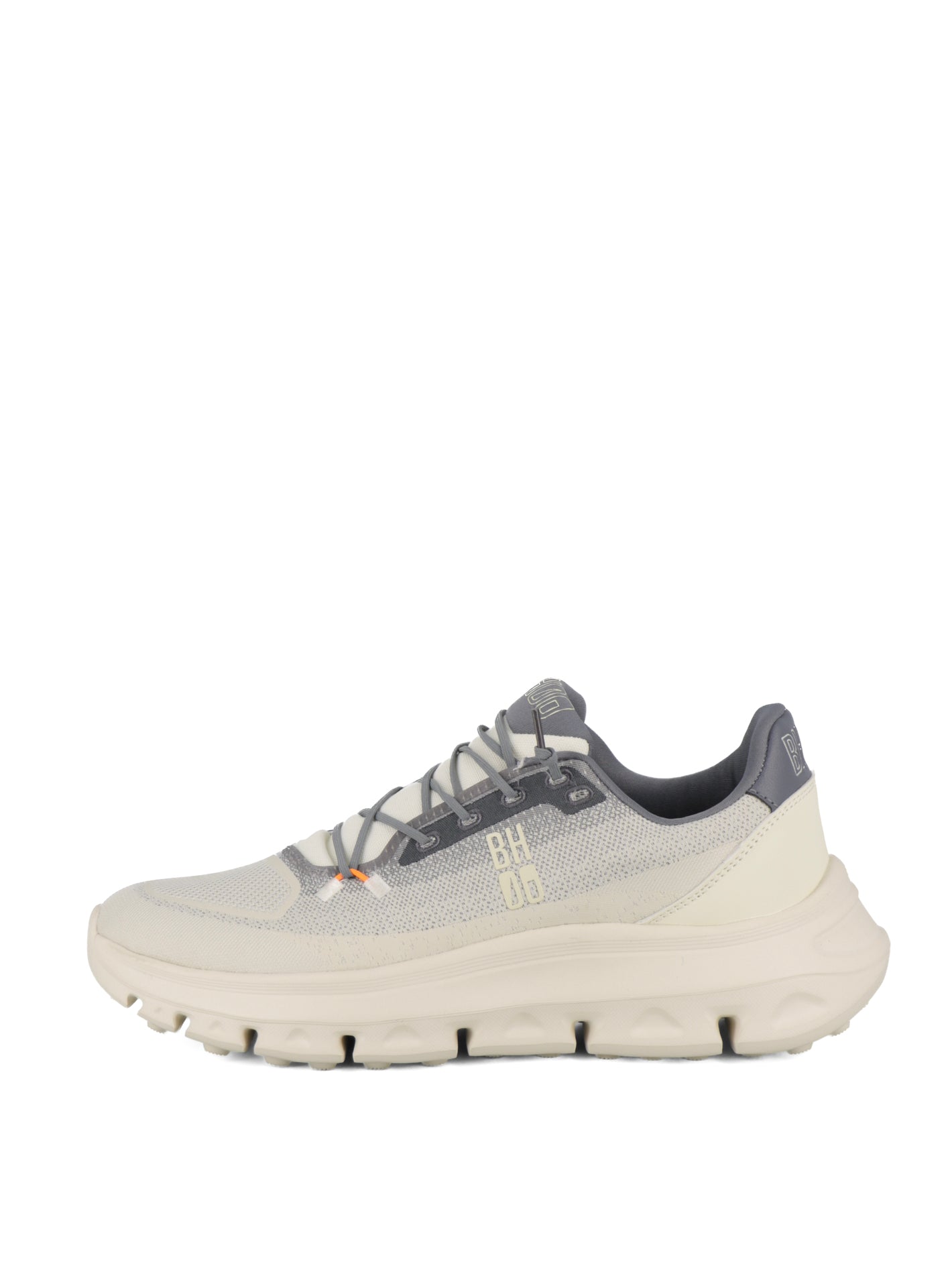 Sneakers stringate uomo BHOO BHM615H05 grigio chiaro