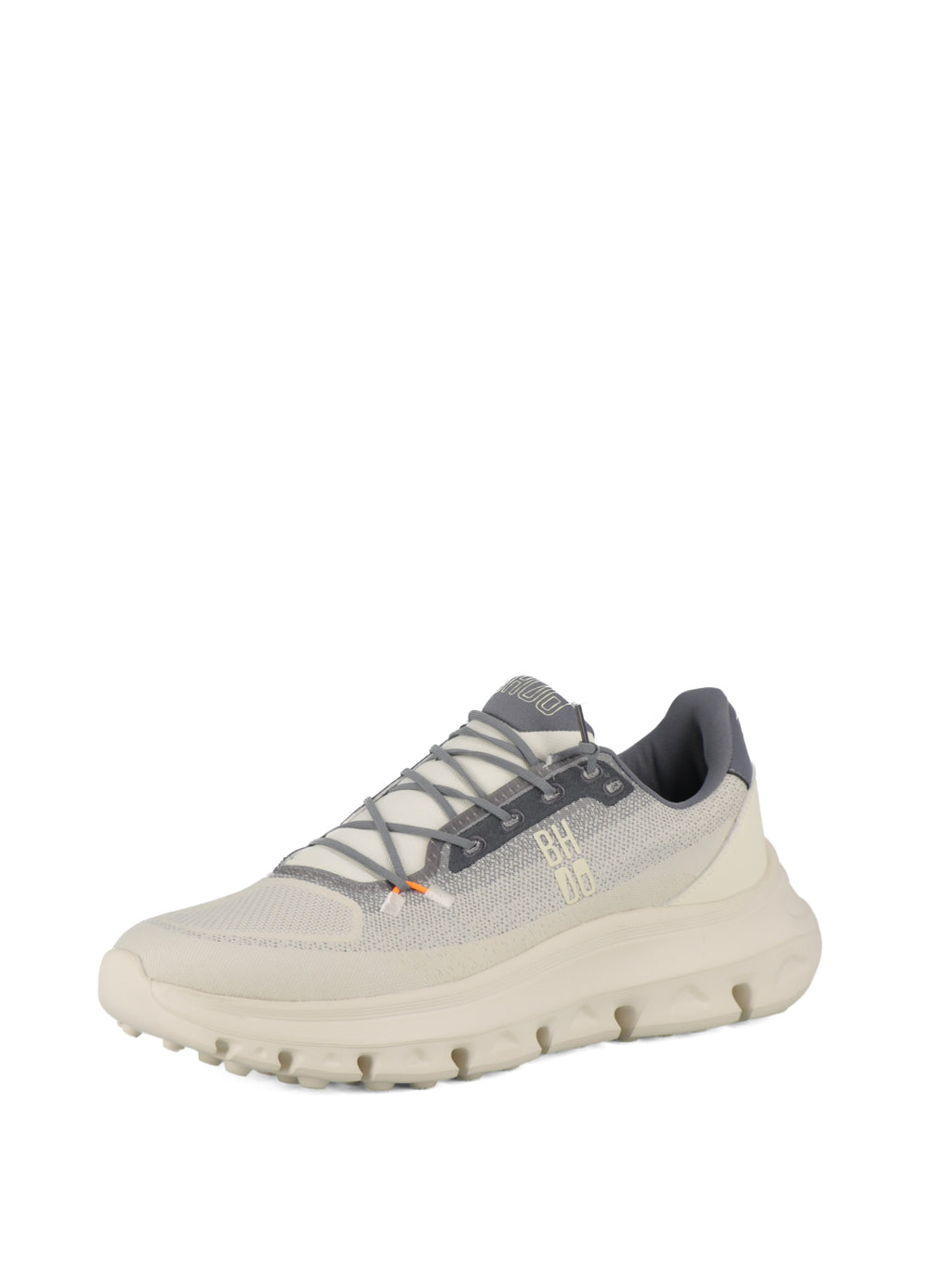 Sneakers stringate uomo BHOO BHM615H05 grigio chiaro