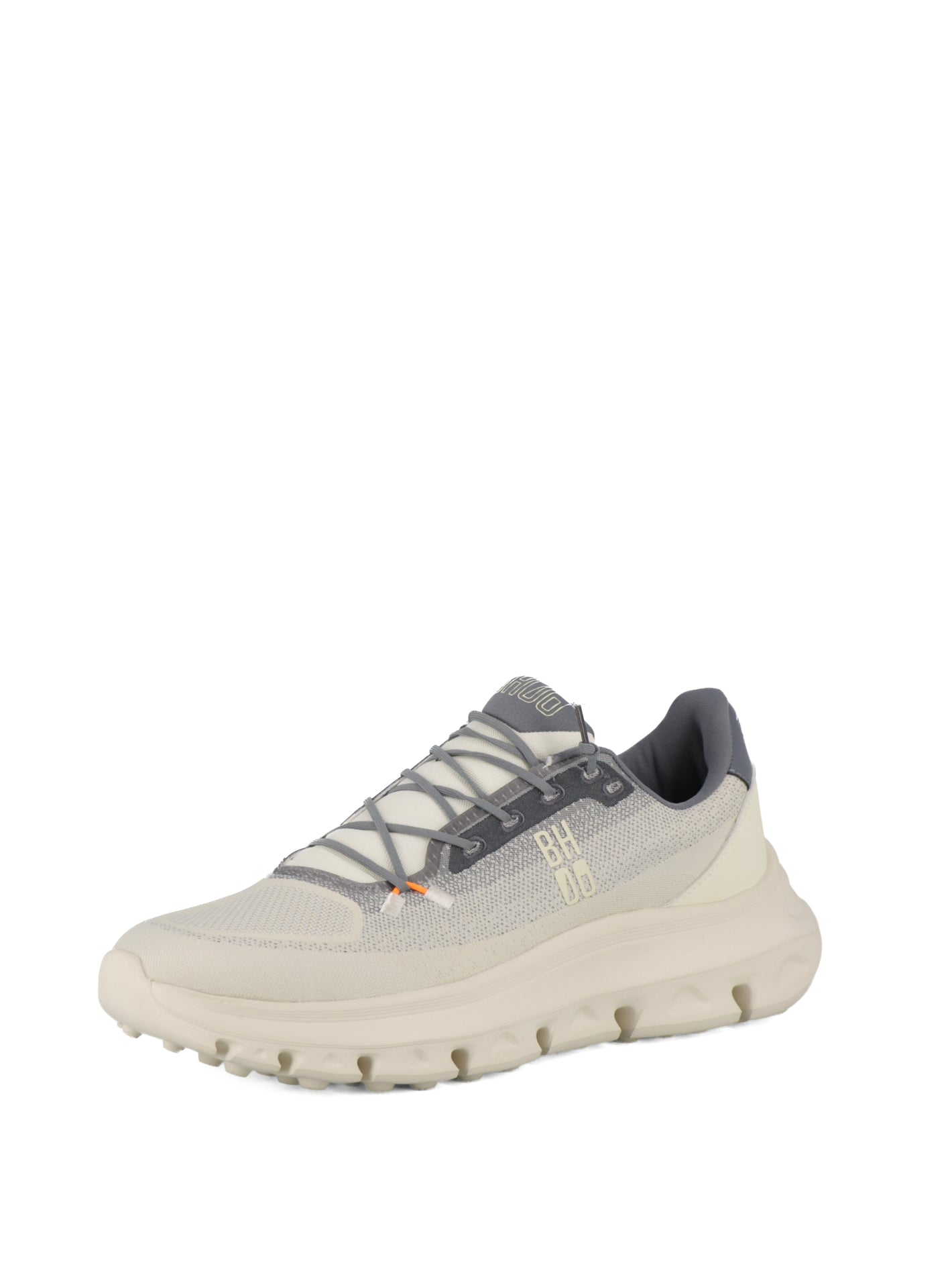 Sneakers stringate uomo BHOO BHM615H05 grigio chiaro