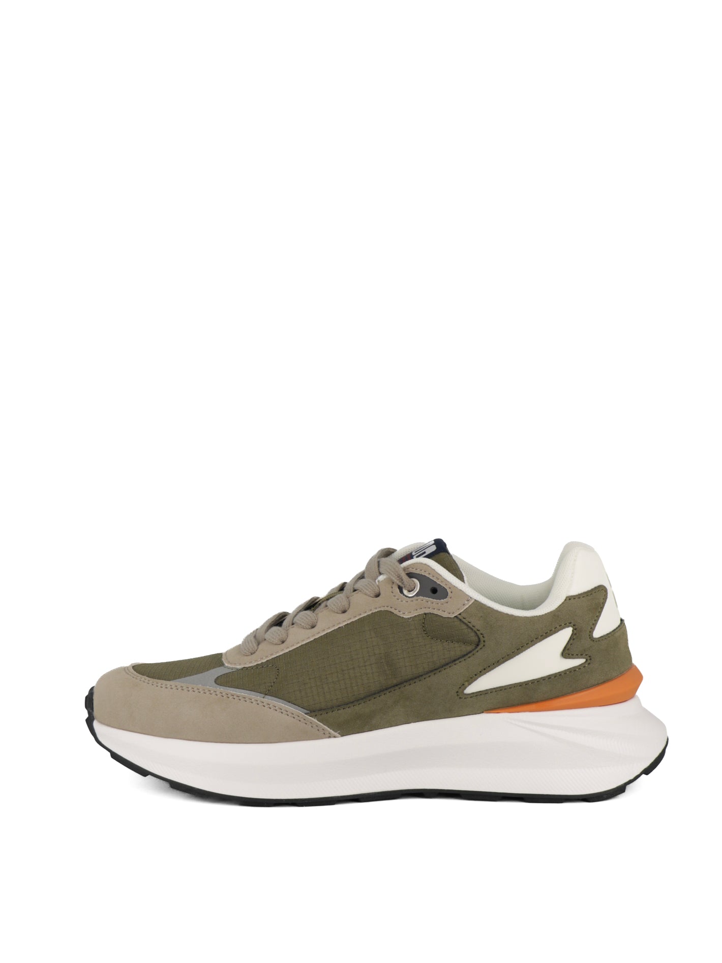 Sneakers stringate uomo BHOO BHM615H75 beige scuro