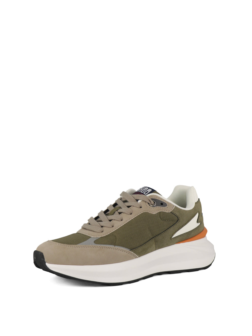 Sneakers stringate uomo BHOO BHM615H75 beige scuro