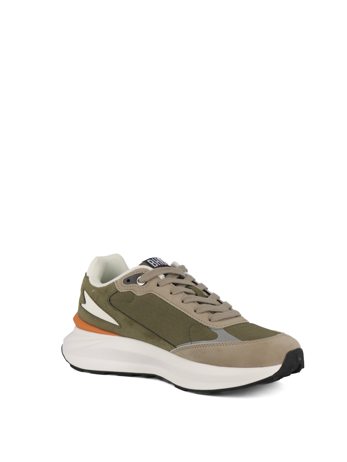 Sneakers stringate uomo BHOO BHM615H75 beige scuro