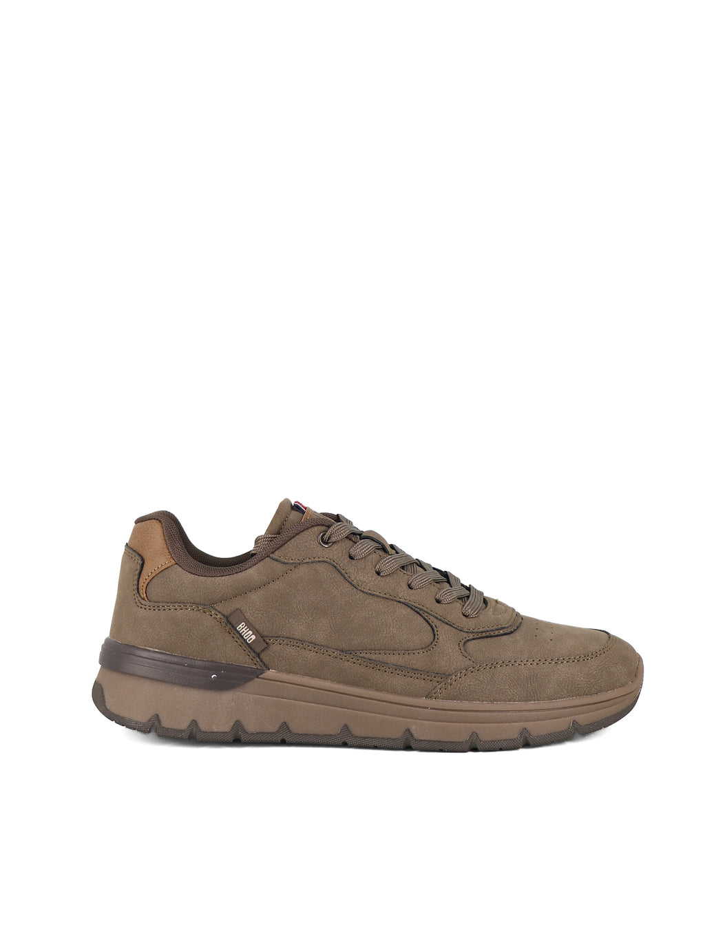 Sneakers stringate uomo BHOO BHM628A44 beige scuro | Bhoo