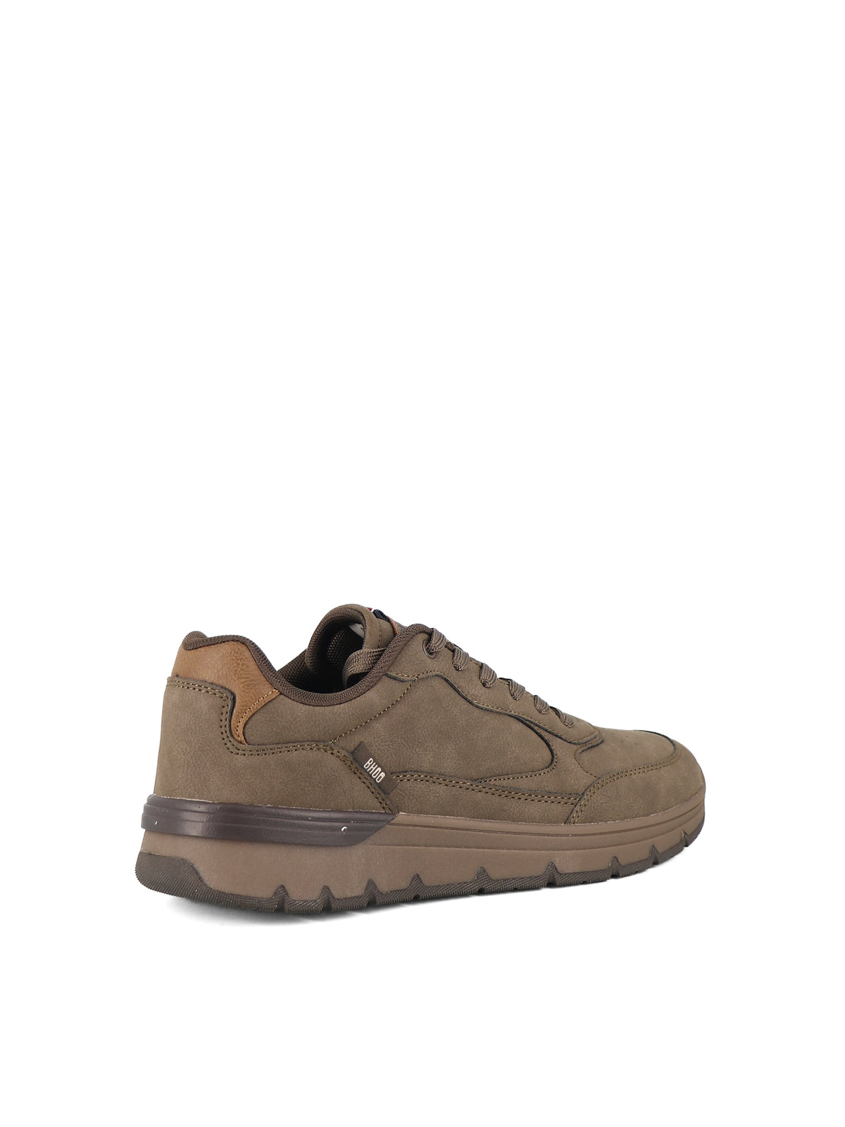 Sneakers stringate uomo BHOO BHM628A44 beige scuro | Bhoo